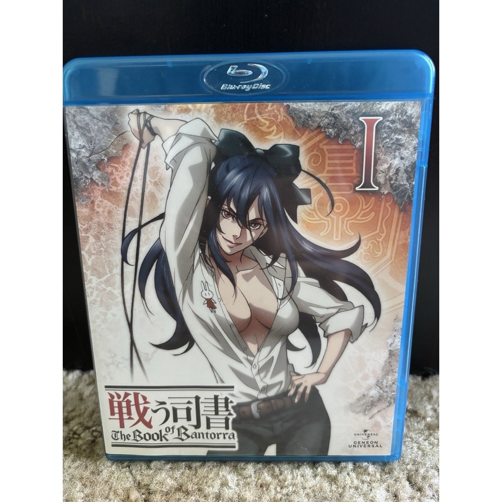 Geneon The Book of Bantorra Vol 1 Blu-ray Japanese Anime Disc 1 Excellent Action